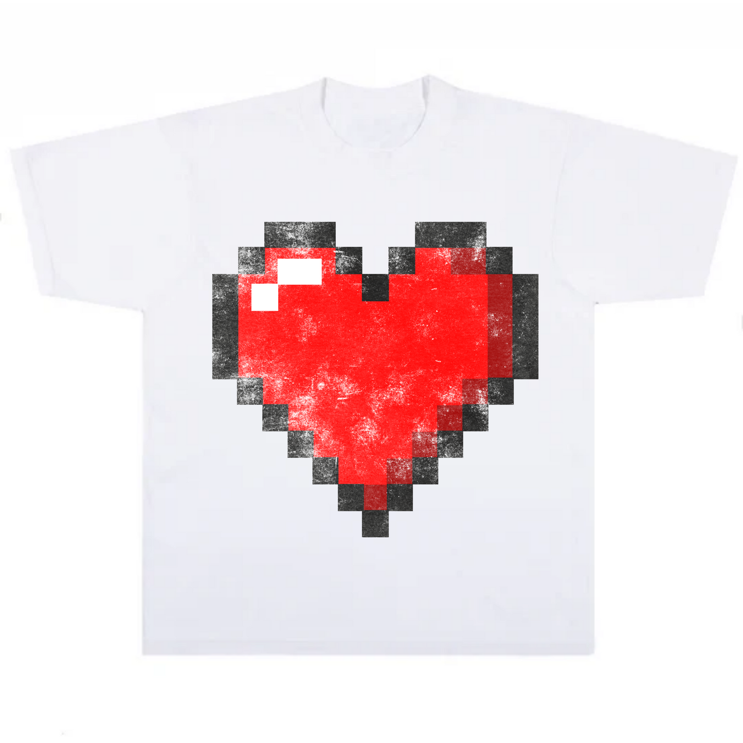 8BIT HEARTS TEE