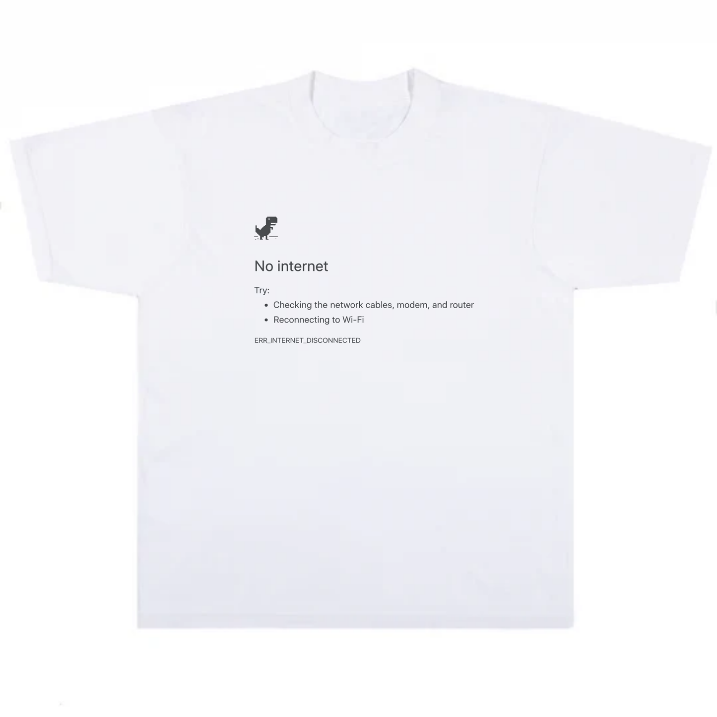 NO INTERNET TEE