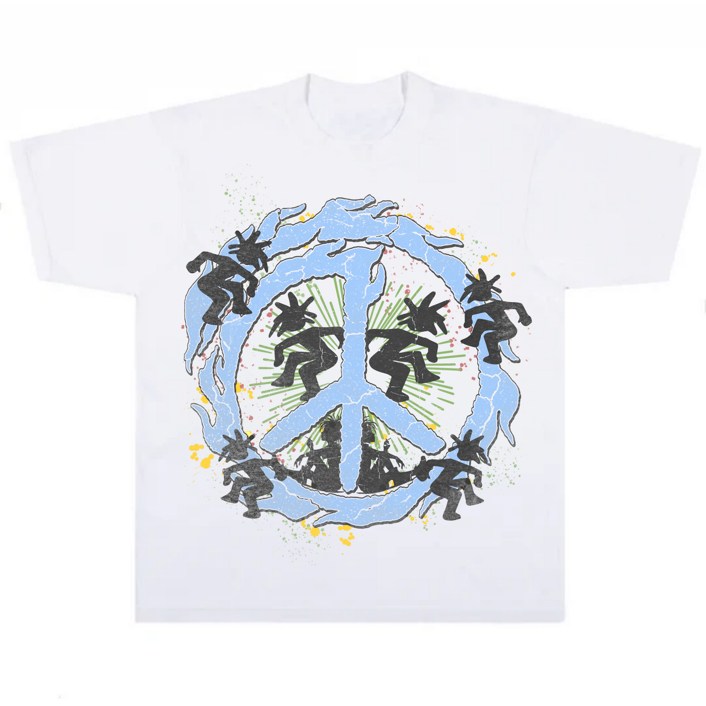 PEACE SPLATTER TEE