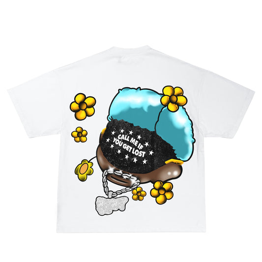 Call Me If You Get Lost Inspired Vintage Graphic T-shirt Heavy Cotton Tee Basketball 90 s Styled Shirt Hiphop Vibes Y2K Aesthetic Throwback Classic Big Face Celebrity Tee